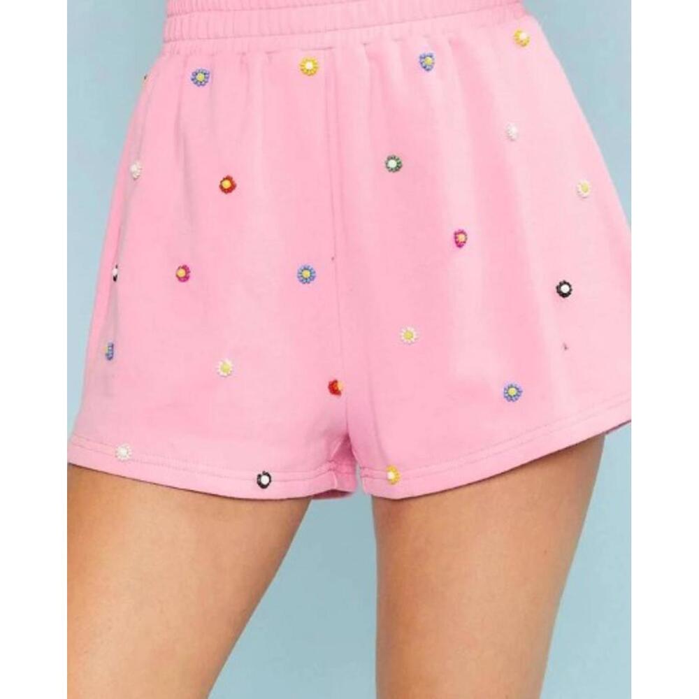 Main‎ Strip - Beaded Sweat Shorts